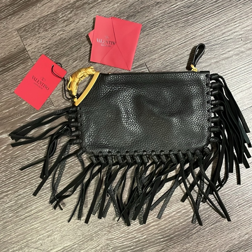 Valentino Garavani Golden Bull Clutch - BNWT